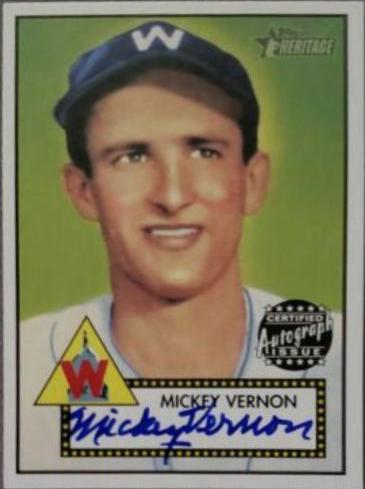 Mickey Vernon #THAMV