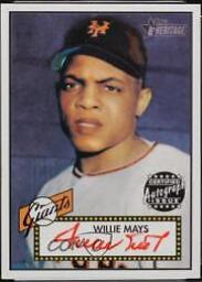 Willie Mays [Red Ink] #THAWM