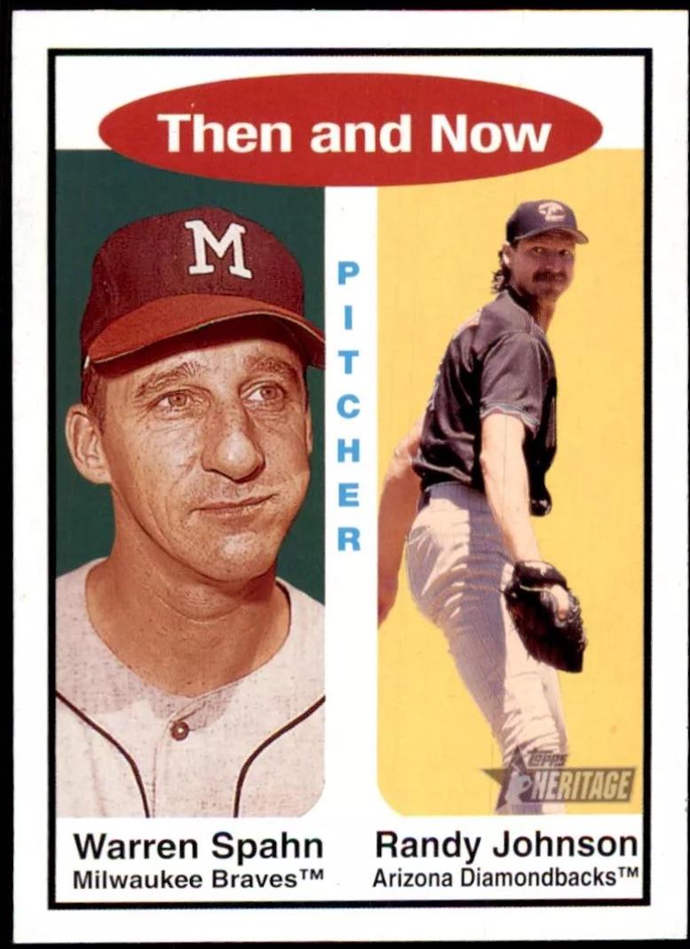 Warren Spahn/Randy Johnson #TH10