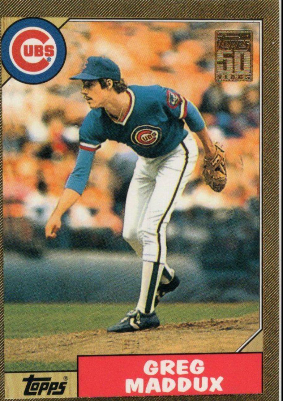 Greg Maddux [Gold] #T123
