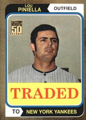 Lou Piniella [Gold] #T108