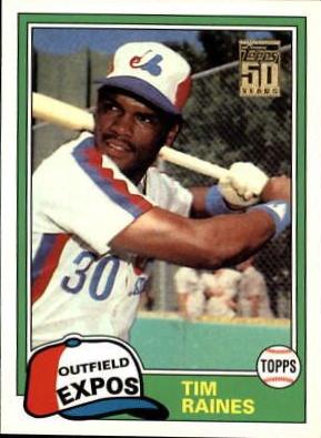 Tim Raines #T101