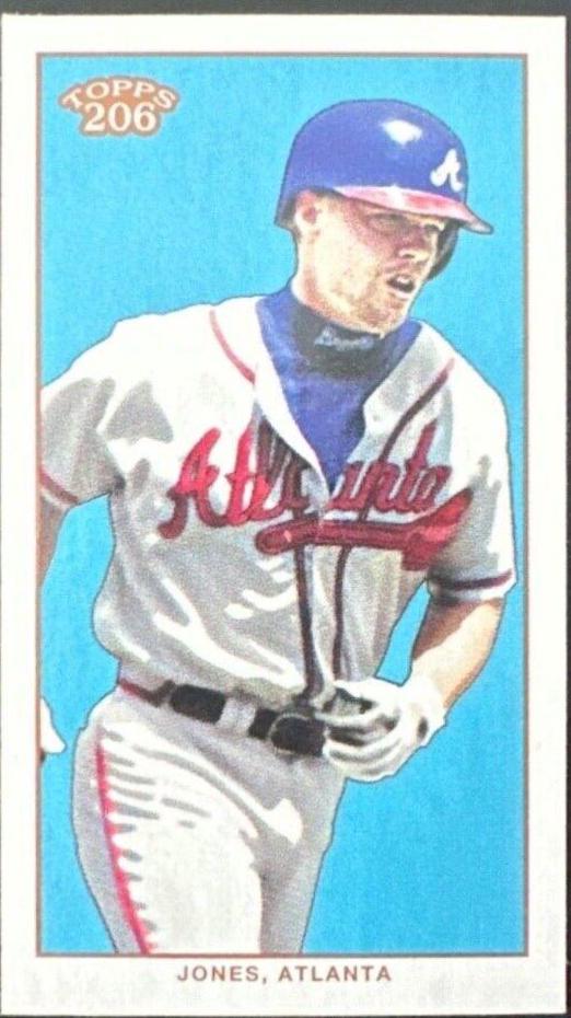 Chipper Jones [Black Piedmont] #225