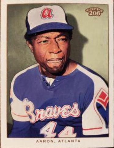 Hank Aaron [Blue Jersey] #287