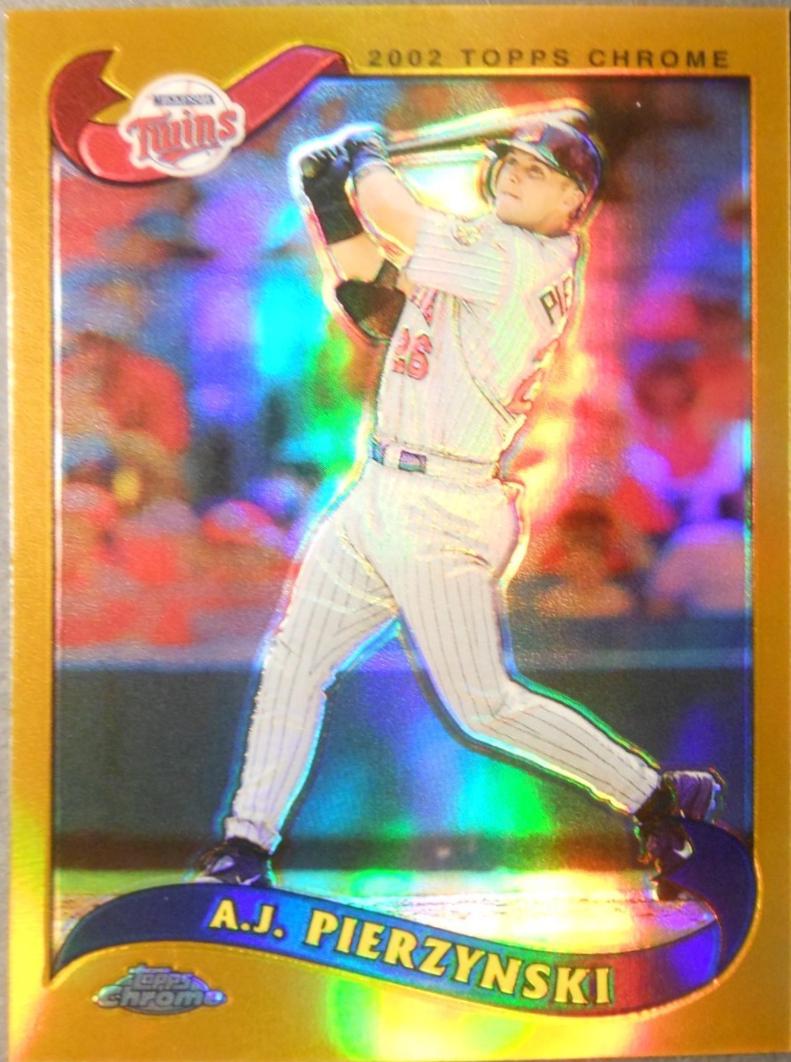 A.J. Pierzynski [Gold Refractor] #439