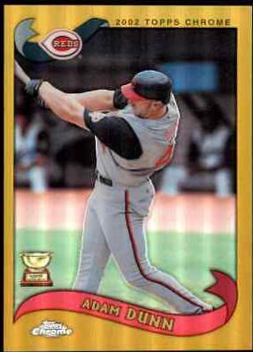 Adam Dunn [Gold Refractor] #440