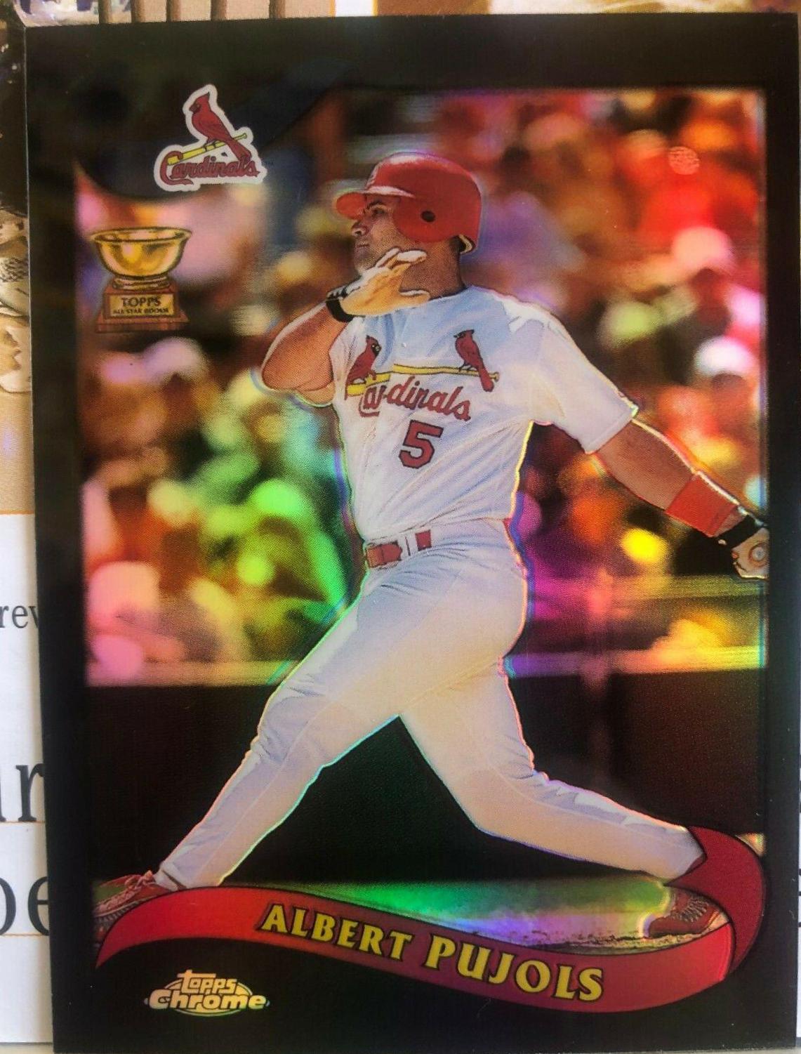 Albert Pujols [Black Refractor] #160