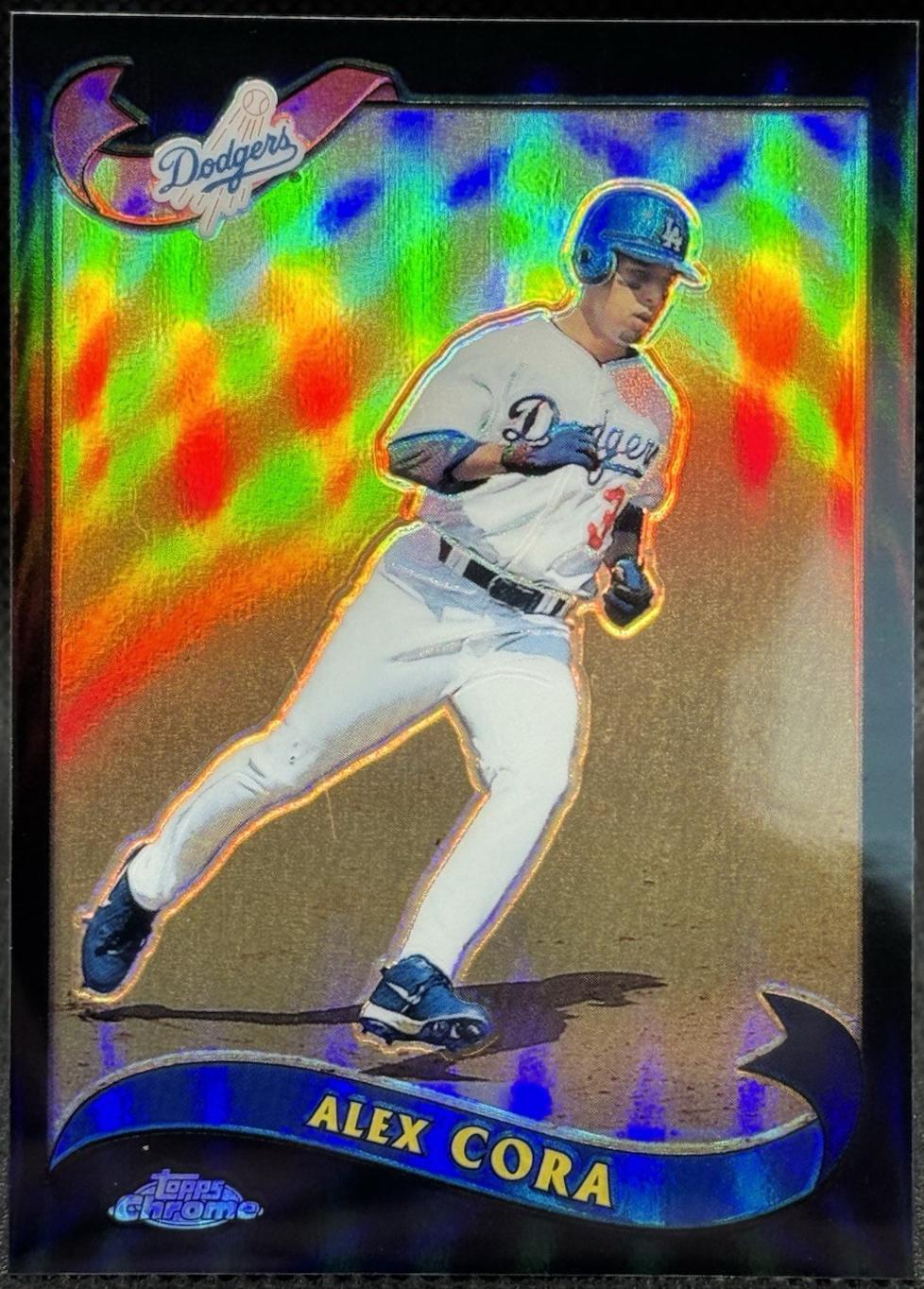 Alex Cora [Black Refractor] #229