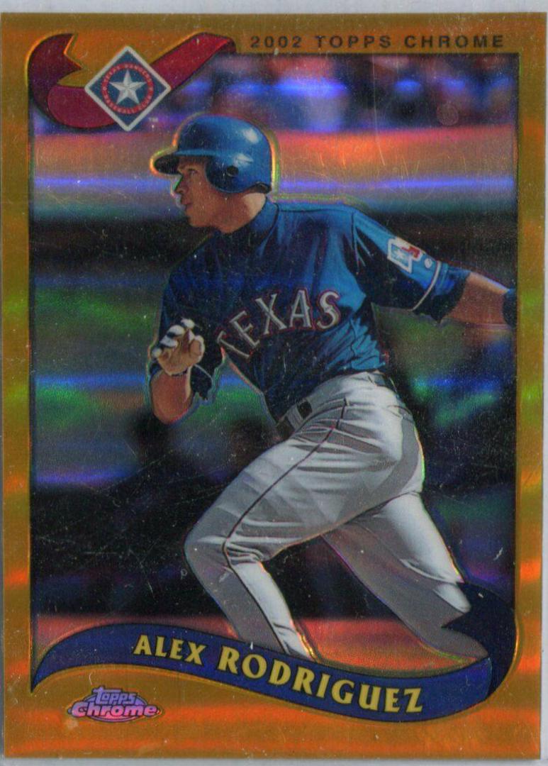 Alex Rodriguez [Gold Refractor] #640