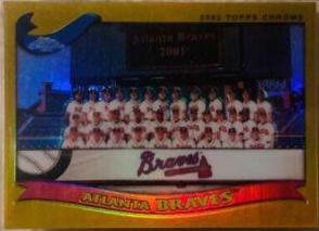 Atlanta Braves [Gold Refractor] #643