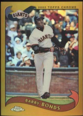 Barry Bonds [Black Refractor] #500