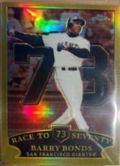 Barry Bonds [Gold Refractor] #125
