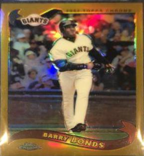 Barry Bonds [Gold Refractor] #500