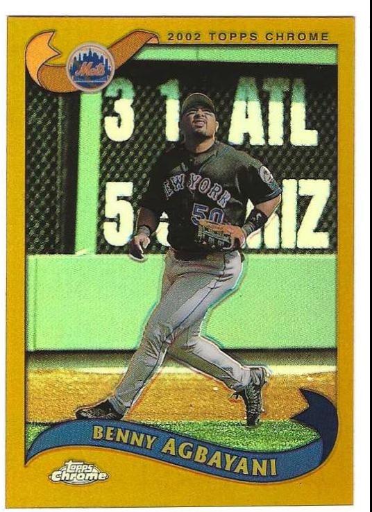 Benny Agbayani [Gold Refractor] #219