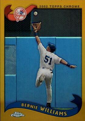 Bernie Williams [Gold Refractor] #510
