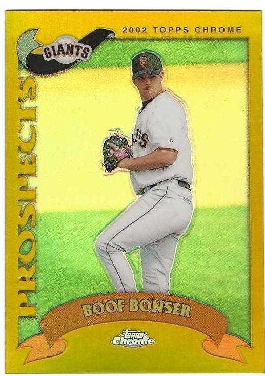 Boof Bonser [Gold Refractor] #317
