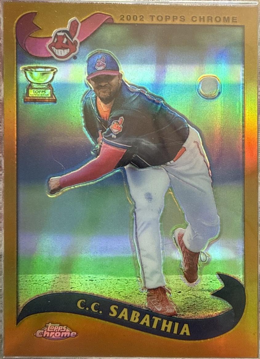 C.C. Sabathia [Gold Refractor] #163