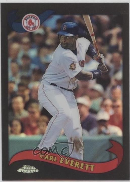 Carl Everett [Black Refractor] #157