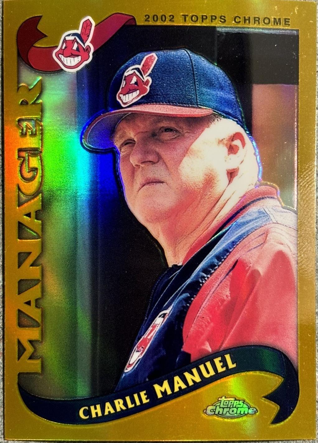 Charlie Manuel [Gold Refractor] #301