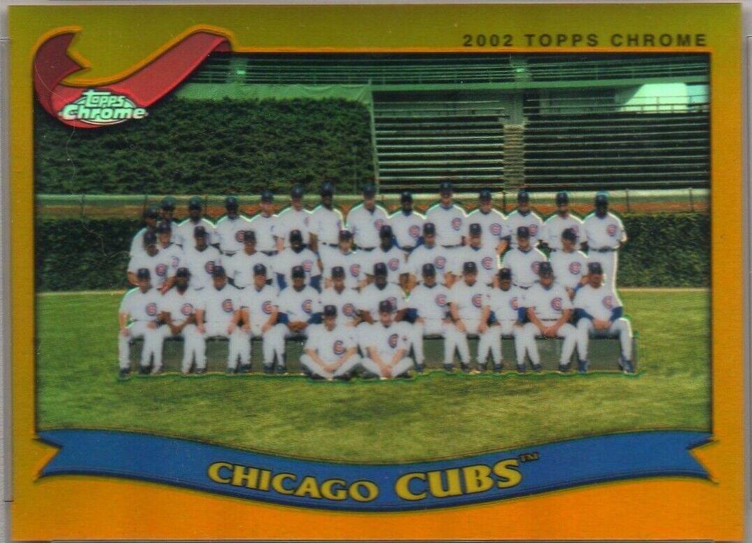 Chicago Cubs [Gold Refractor] #646