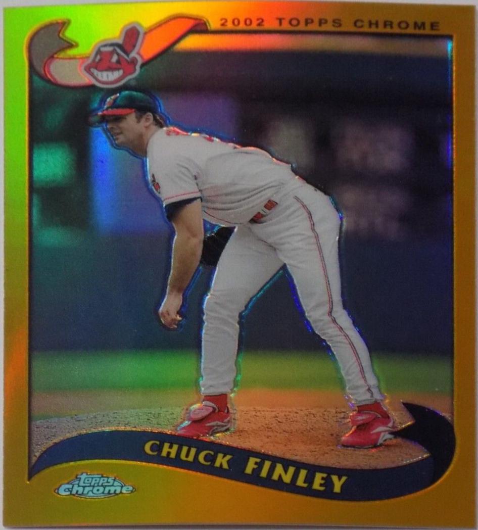 Chuck Finley [Black Refractor] #581
