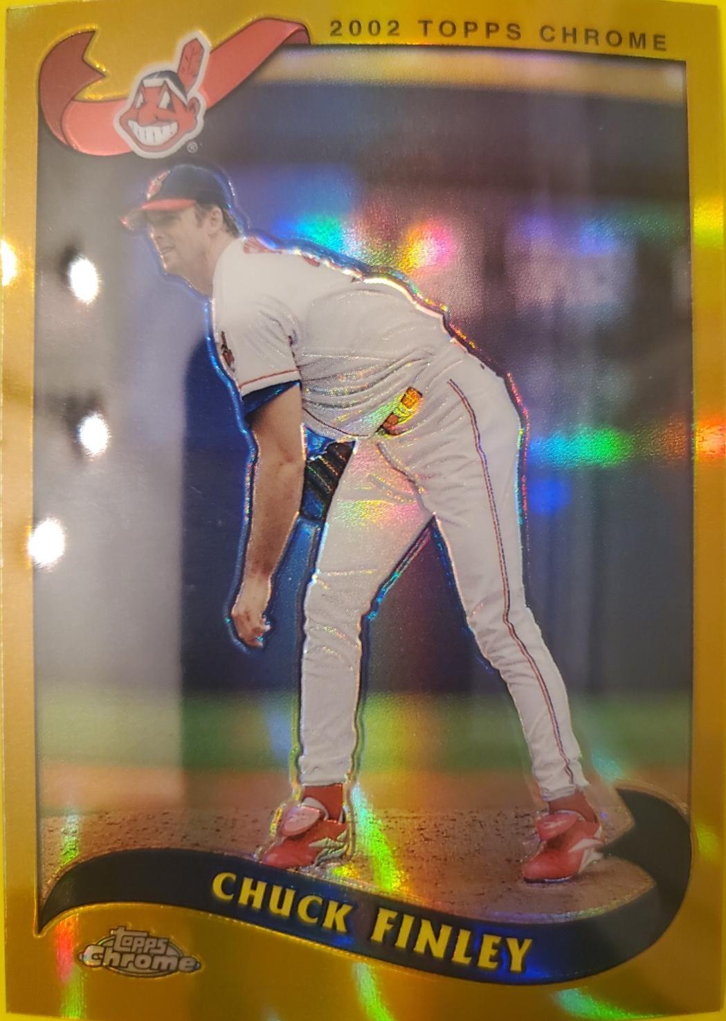 Chuck Finley [Gold Refractor] #581
