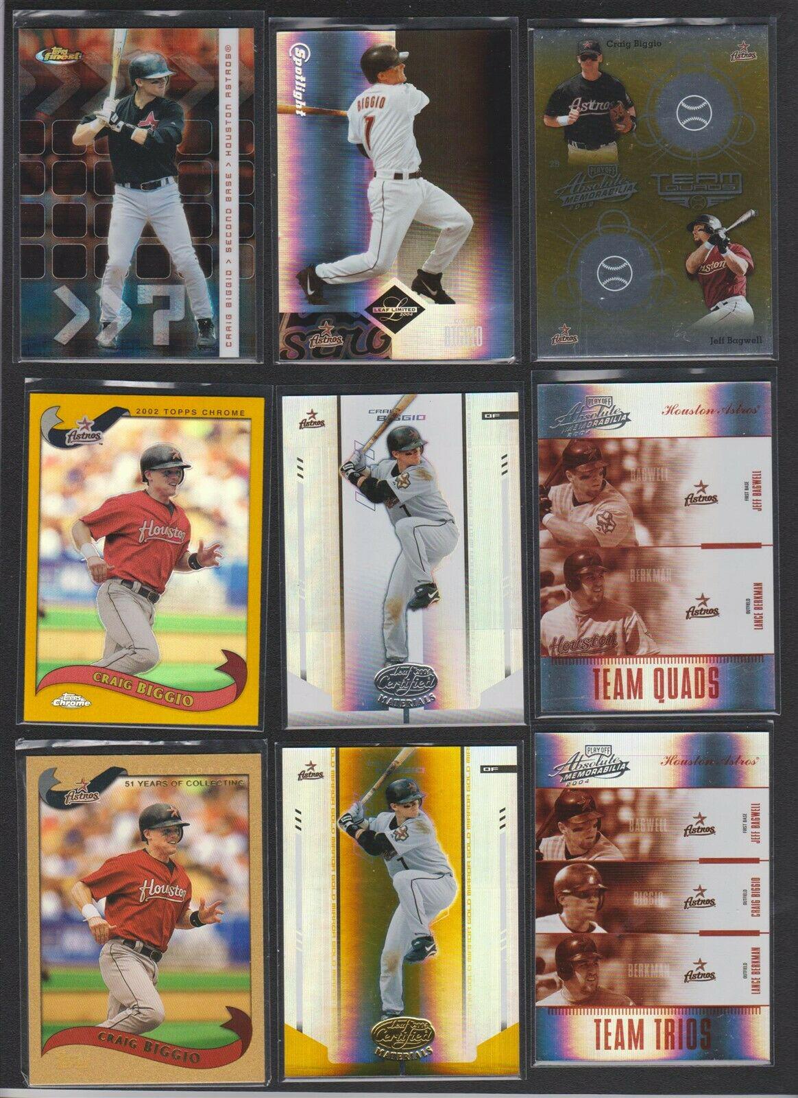 Craig Biggio [Gold Refractor] #188