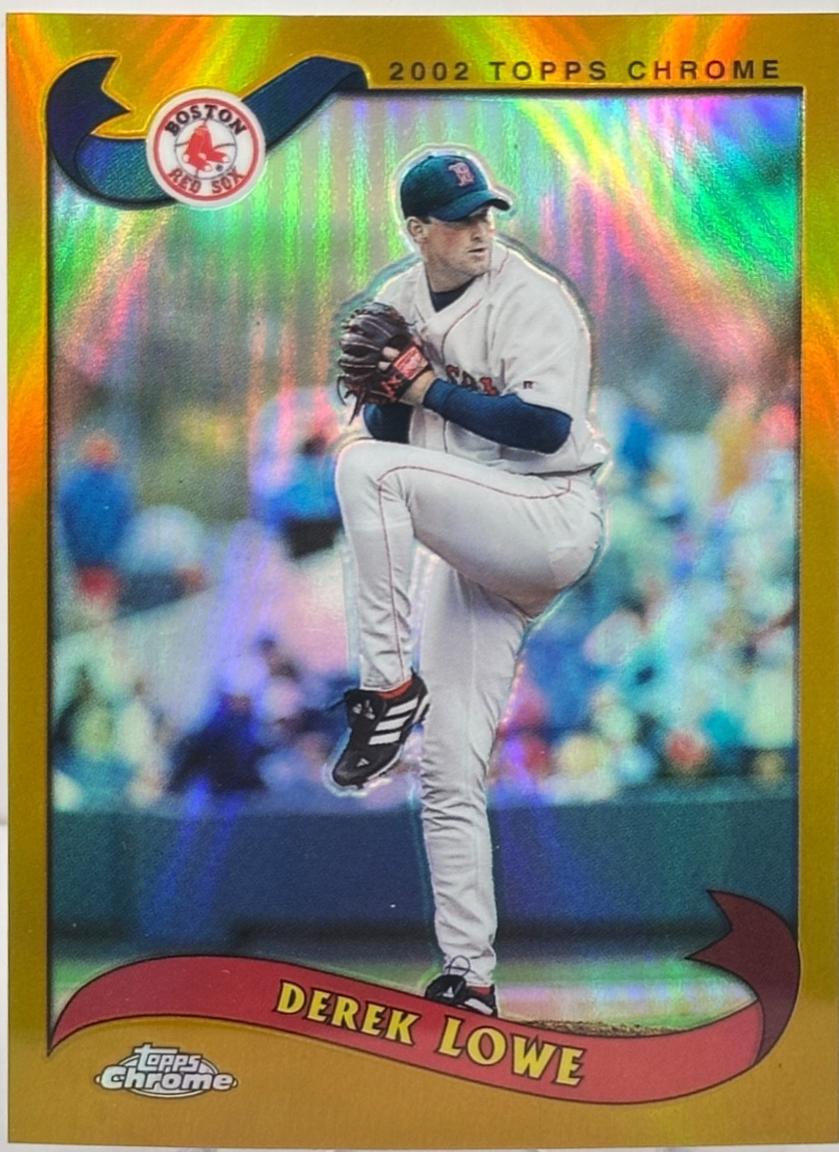 Derek Lowe [Gold Refractor] #491