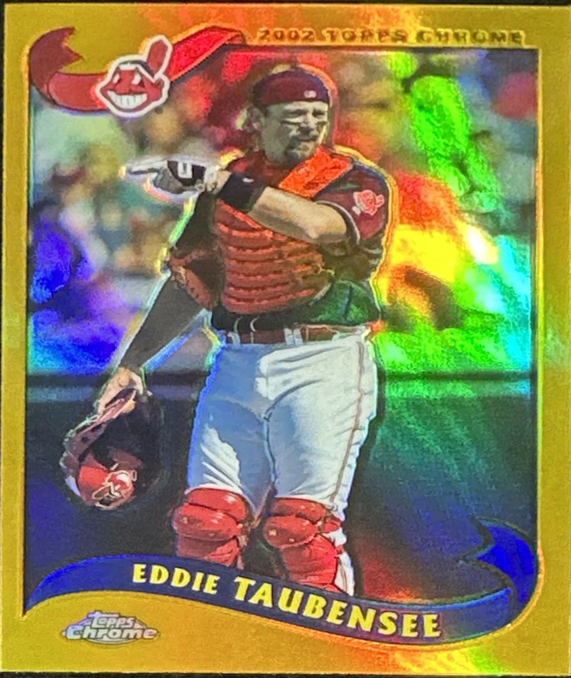 Eddie Taubensee [Gold Refractor] #204
