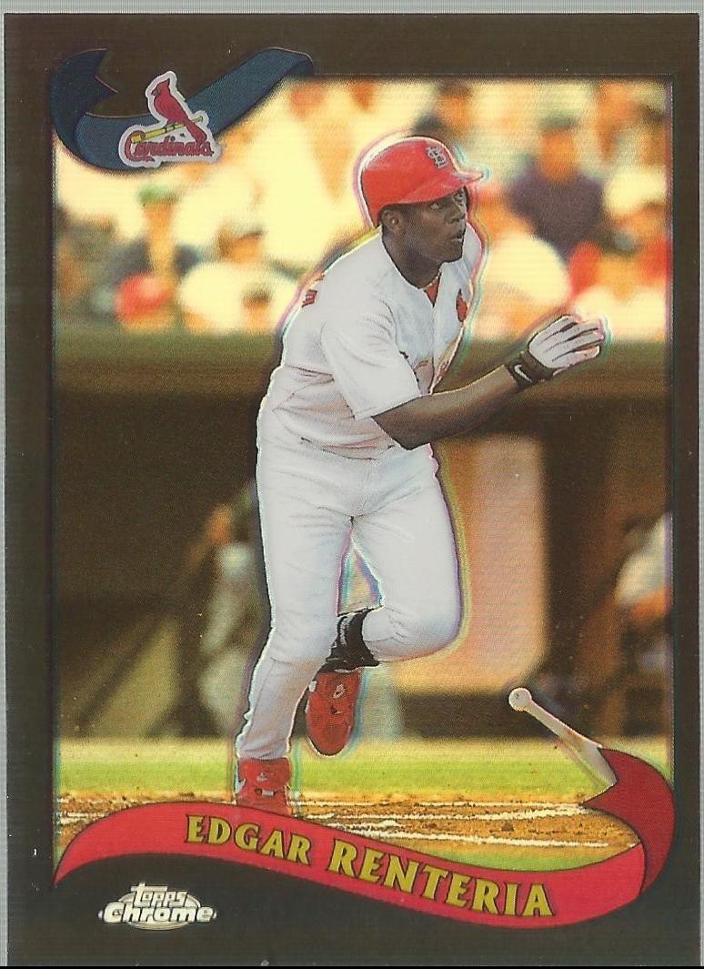 Edgar Renteria [Black Refractor] #37