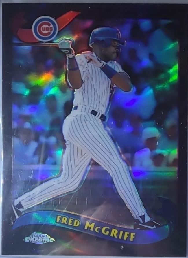 Fred McGriff [Black Refractor] #385