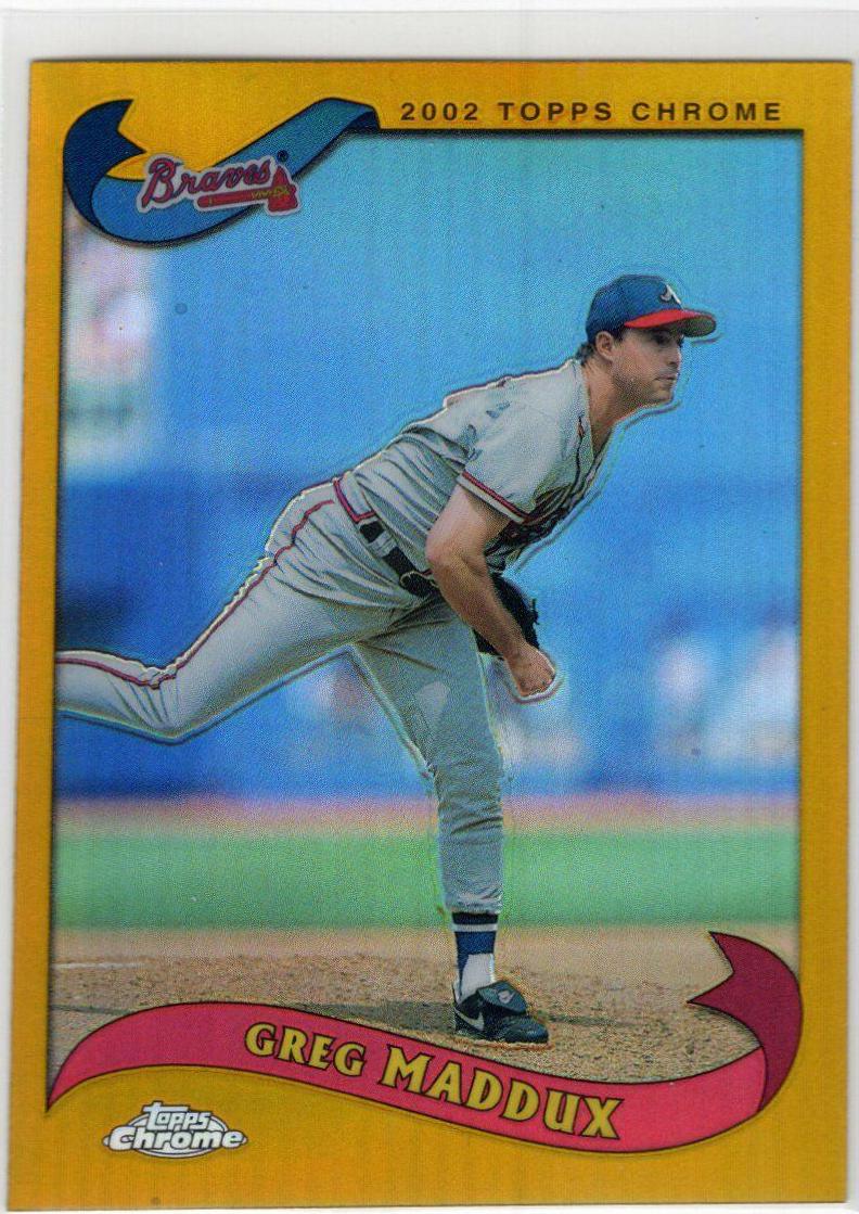 Greg Maddux [Gold Refractor] #240
