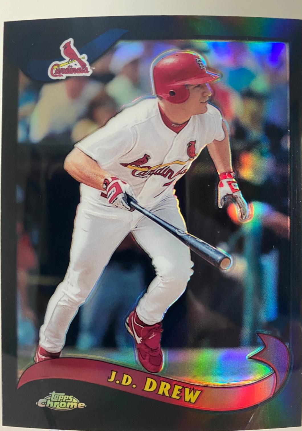 J.D. Drew [Black Refractor] #575