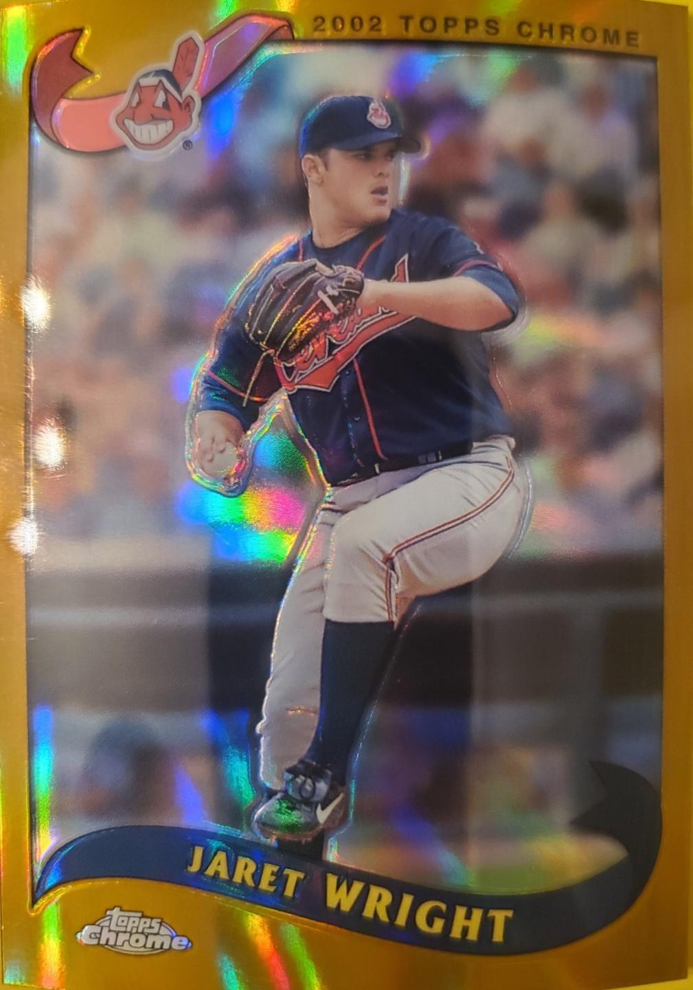 Jaret Wright [Gold Refractor] #124