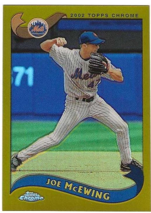 Joe McEwing [Gold Refractor] #422
