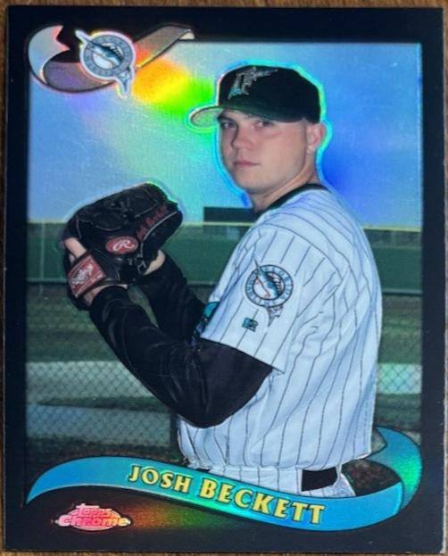 Josh Beckett [Black Refractor] #634