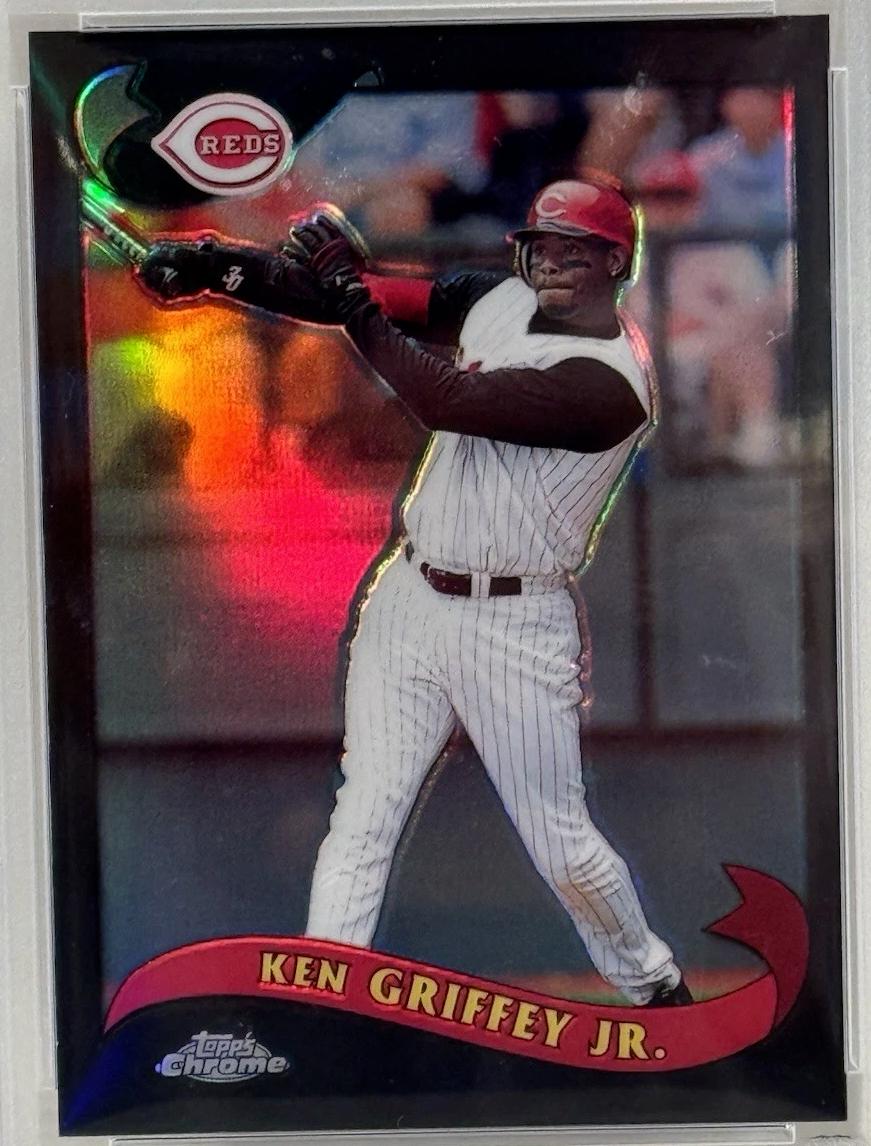 Ken Griffey Jr. [Black Refractor] #550