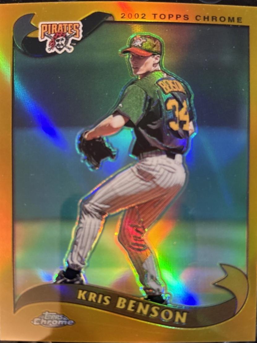 Kris Benson [Gold Refractor] #484