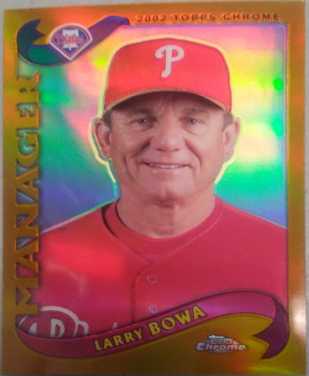 Larry Bowa [Gold Refractor] #294