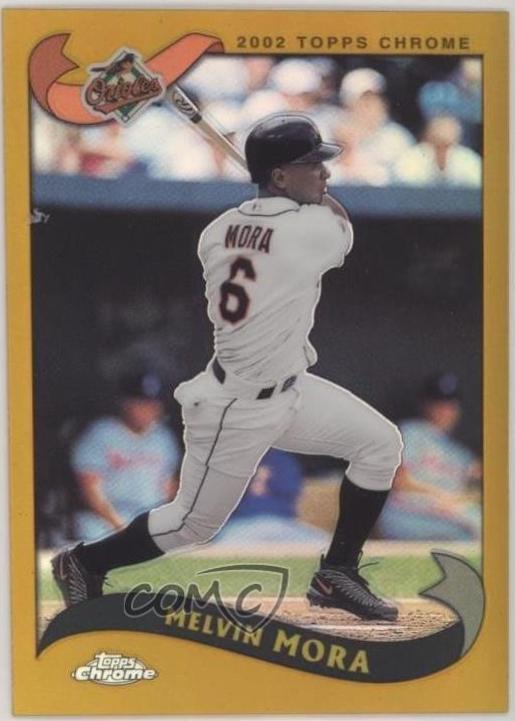 Melvin Mora [Gold Refractor] #98