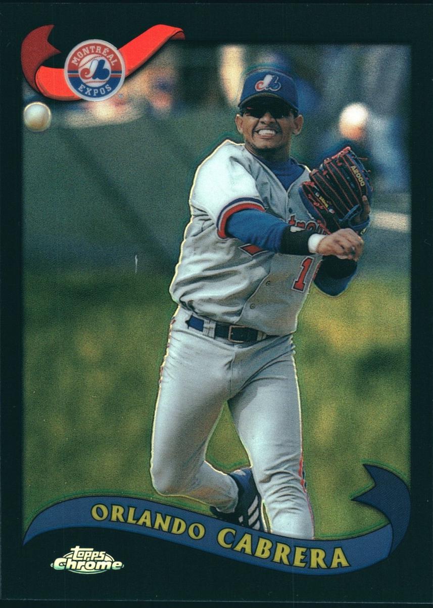 Orlando Cabrera [Black Refractor] #32