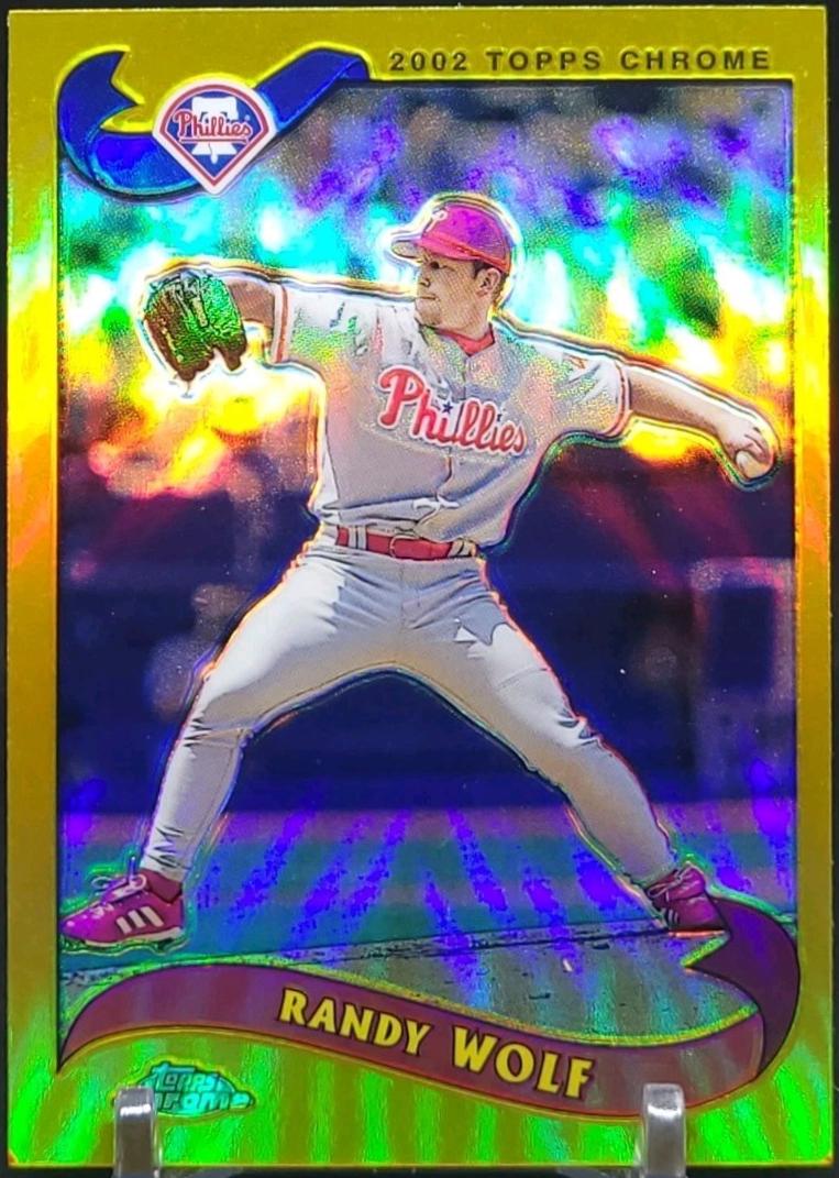 Randy Wolf [Gold Refractor] #221