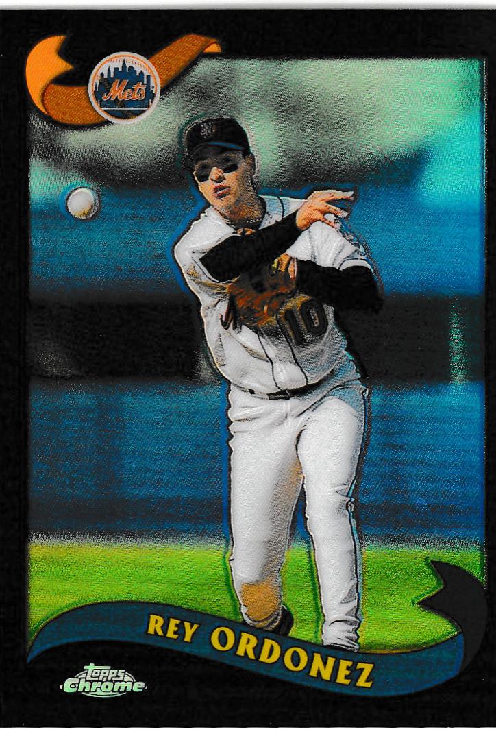 Rey Ordonez [Black Refractor] #166