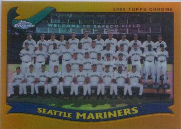 Seattle Mariners [Gold Refractor] #666