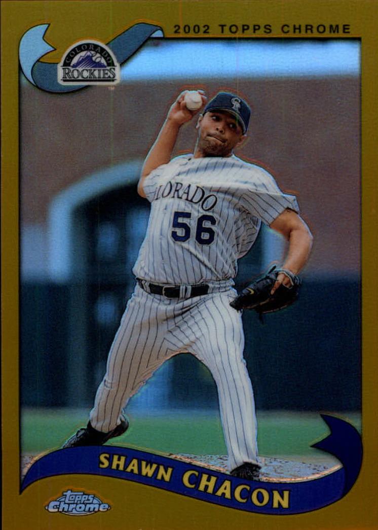 Shawn Chacon [Gold Refractor] #579