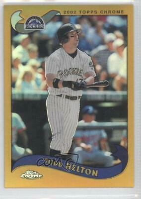 Todd Helton [Gold Refractor] #450