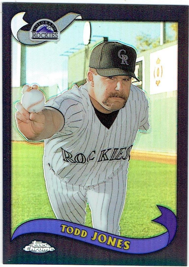 Todd Jones [Black Refractor] #552