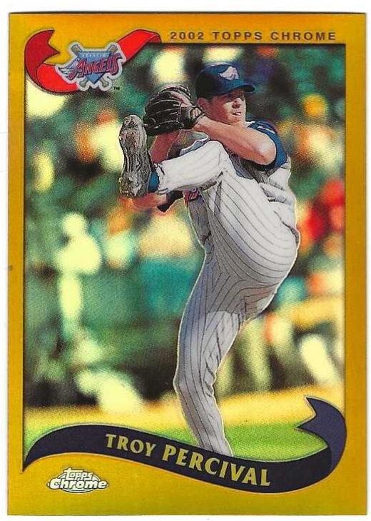 Troy Percival [Gold Refractor] #173