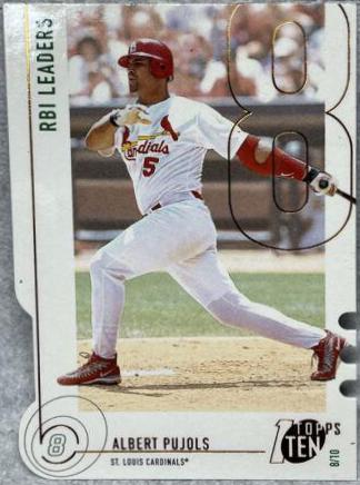 Albert Pujols [Die Cut] #50