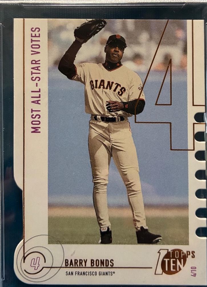 Barry Bonds [Die Cut] #105